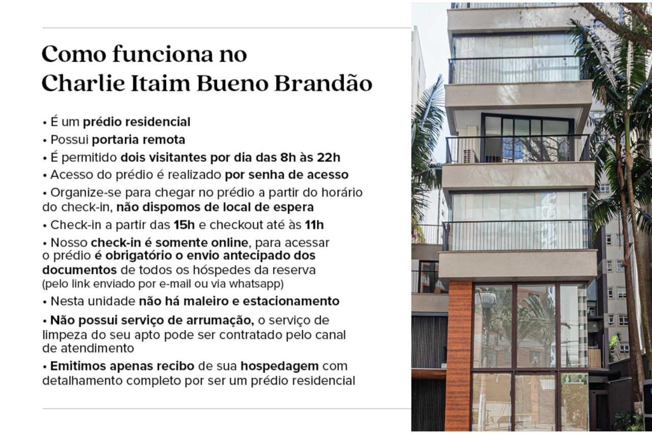 Ferienwohnung Charlie Itaim Bueno Brandao São Paulo Exterior foto